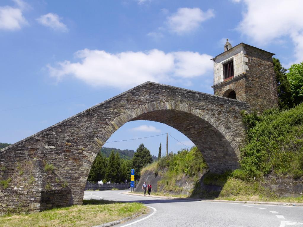 Pons Minea Portomarín Exterior foto